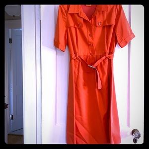 EUC Tory Burch Dress - Coral 🐠